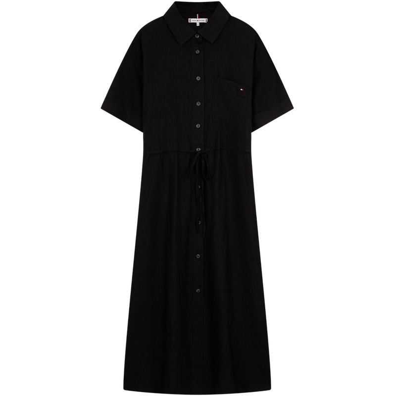 Женское платье с коротким рукавом Tommy Hilfiger, черный
Женское платье с коротким рукавом Tommy Hilfiger, черный