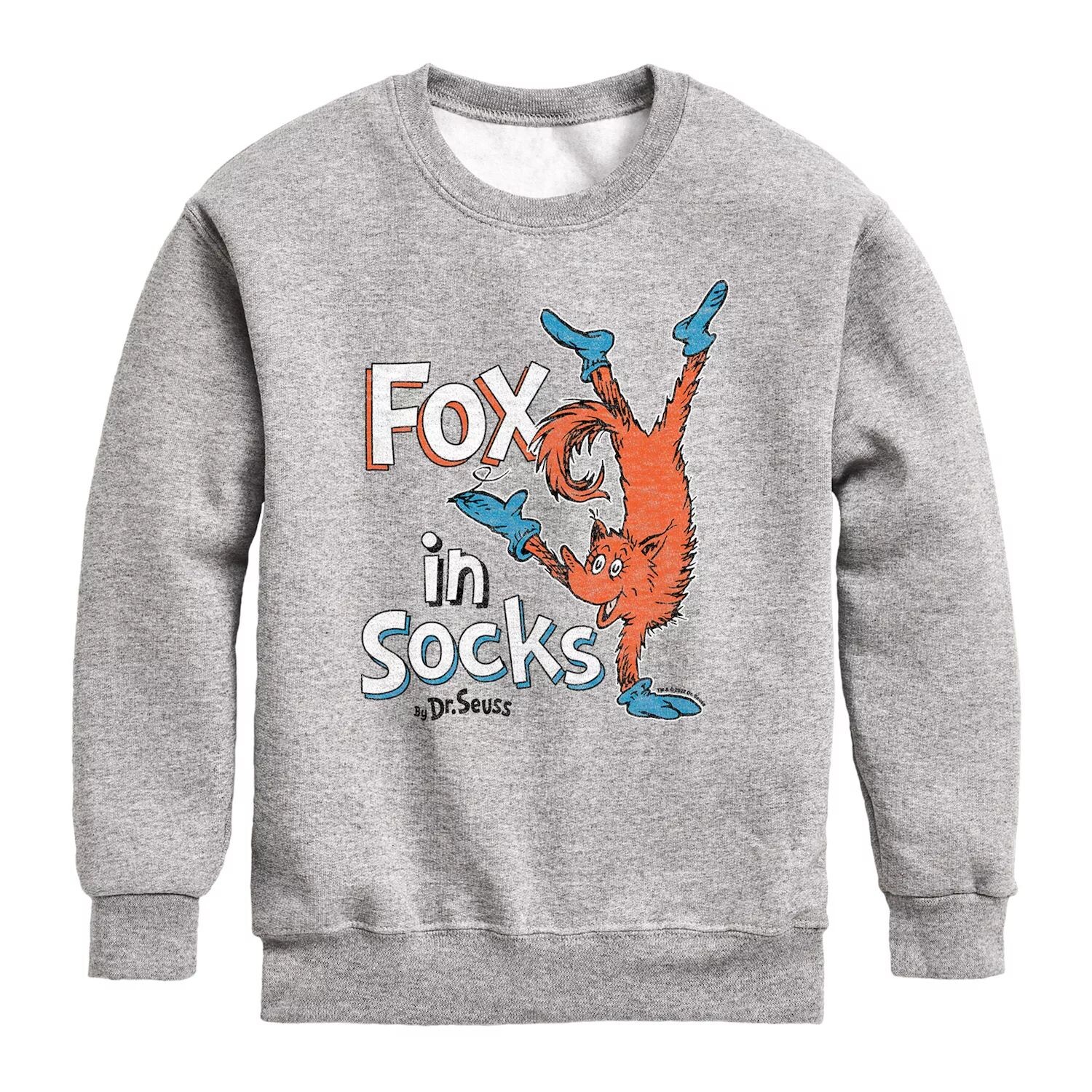 Флисовая толстовка с рисунком Dr. Seuss Fox In The Socks для мальчиков 8–20 лет Licensed Character
Флисовая толстовка с рисунком Dr. Seuss Fox In The Socks для мальчиков 8–20 лет Licensed Character