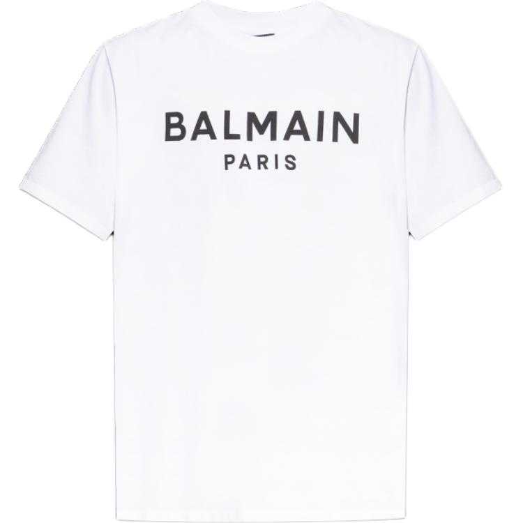 Футболка с принтом логотипа BALMAIN, белый
Футболка с принтом логотипа BALMAIN, белый