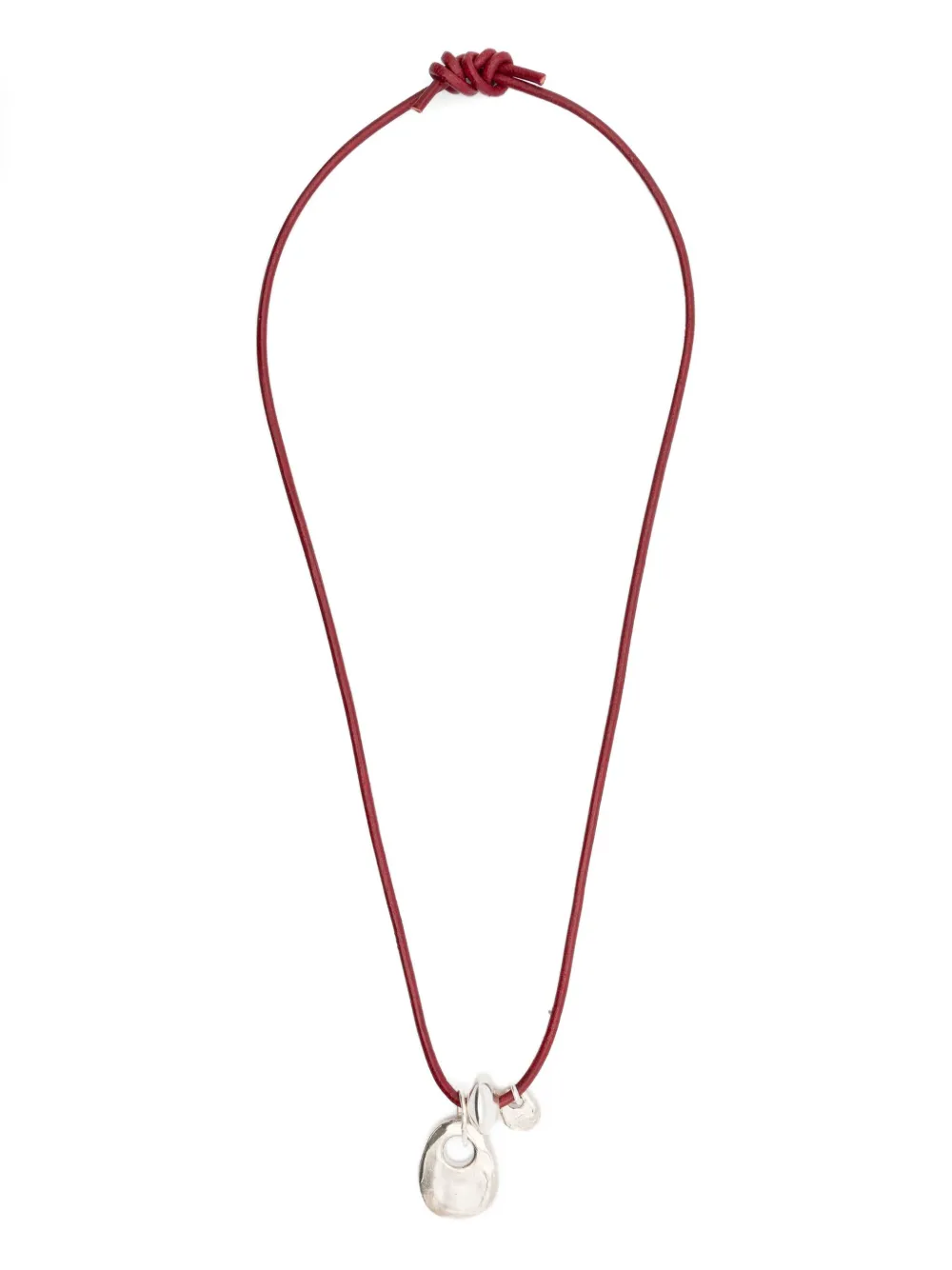 Ожерелье-чокер «Читатель на берегу» Alighieri, серебяный