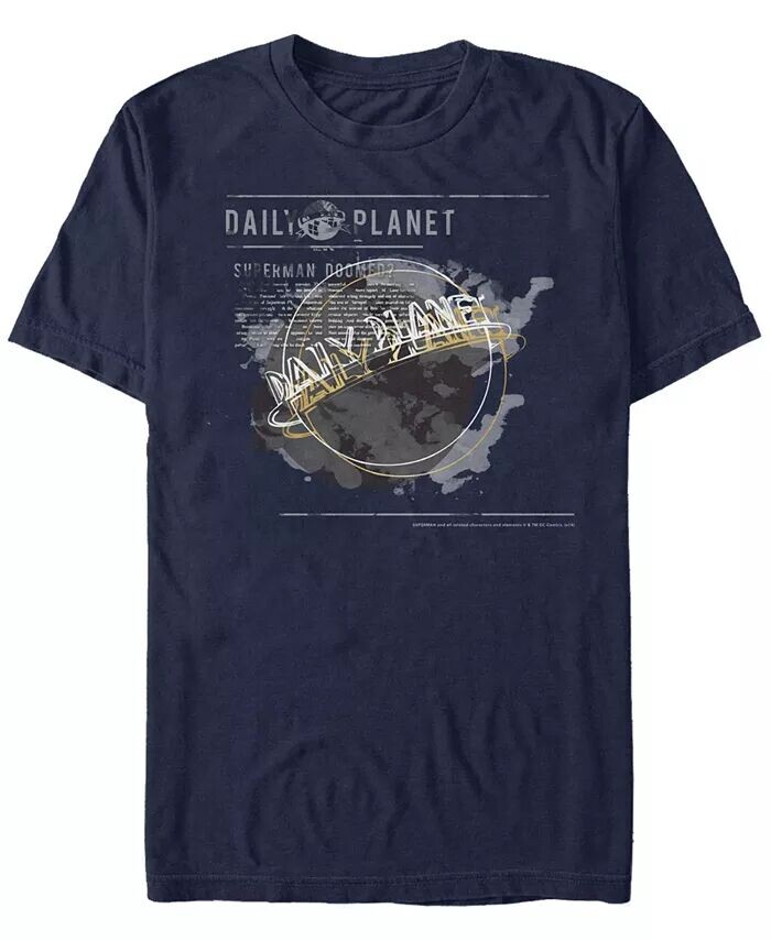 Мужская футболка с коротким рукавом и логотипом DC Superman Daily Planet Newspaper Fifth Sun
Мужская футболка с коротким рукавом и логотипом DC Superman Daily Planet Newspaper Fifth Sun