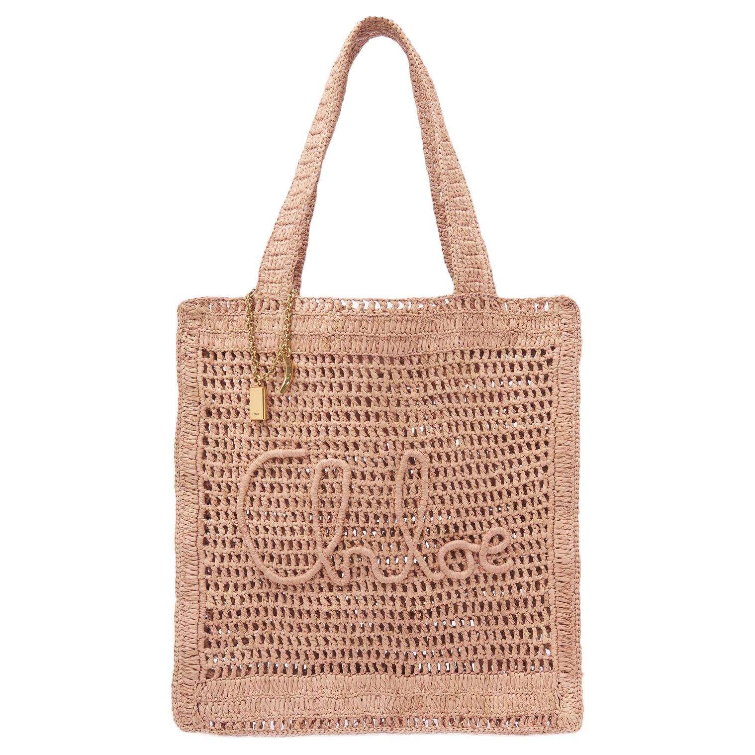 Chloé Сумка-шоппер Хлои из плетеной соломки розово-оранжевая женская
Chloé Сумка-шоппер Хлои из плетеной соломки розово-оранжевая женская