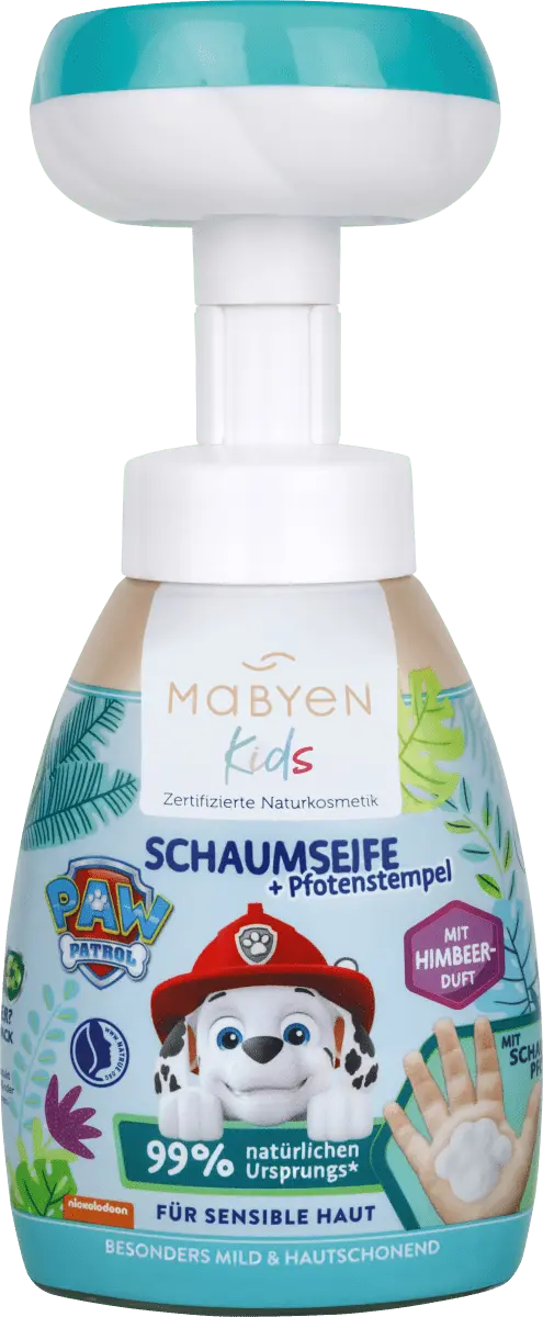 Пенное мыло «Щенячий патруль» 180мл Mabyen
Пенное мыло «Щенячий патруль» 180мл Mabyen