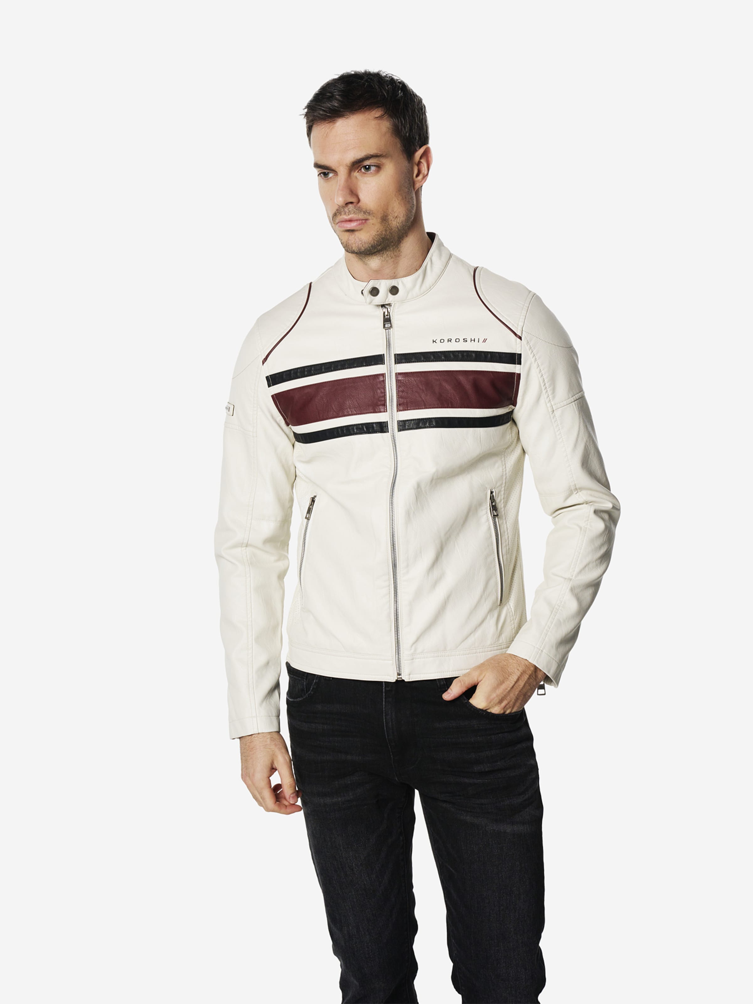 KOROSHI Куртка для межсезонья в цвете Off White
KOROSHI Куртка для межсезонья в цвете Off White