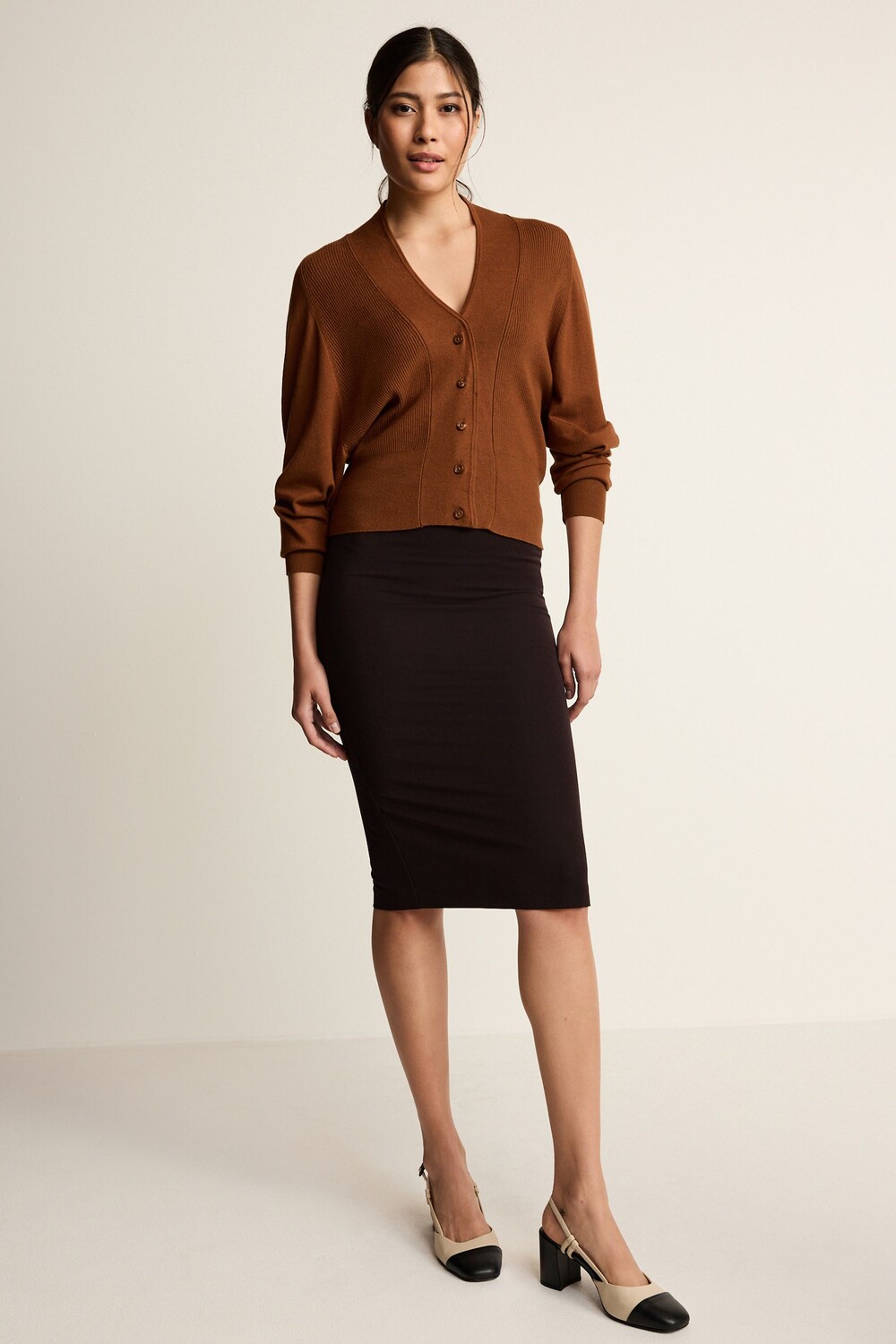 Юбка-Карандаш моделирующая силуэт Next, черный
Юбка-Карандаш моделирующая силуэт Next, черный