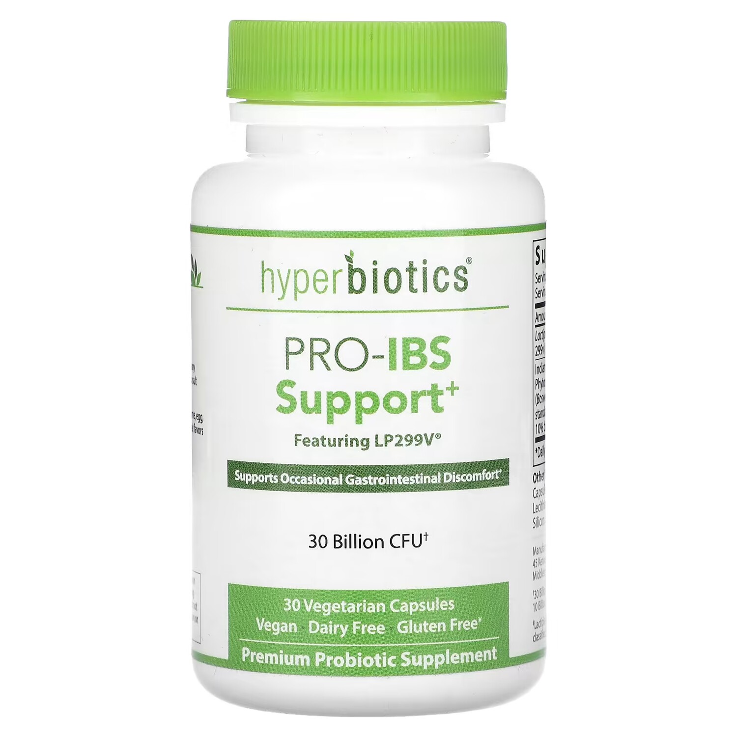 Hyperbiotics Pro-IBS Support, 30 капсул
Hyperbiotics Pro-IBS Support, 30 капсул