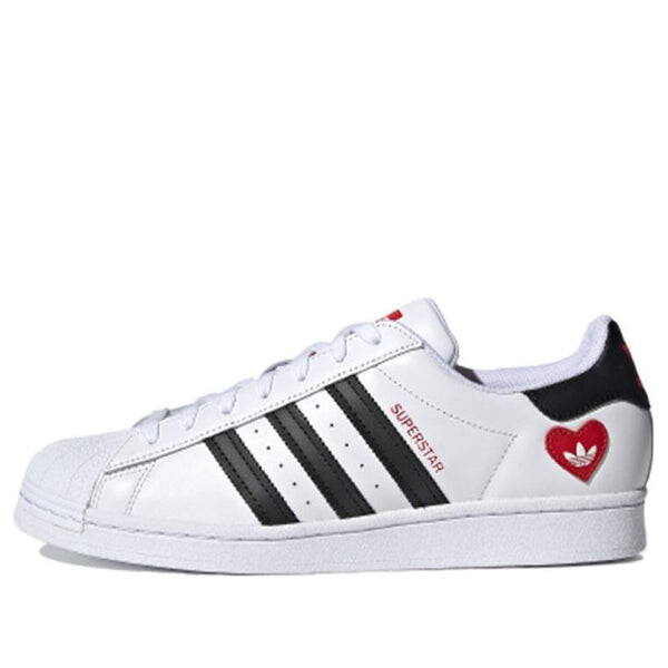 Кроссовки superstar 'valentine's day white black' Adidas, белый
Кроссовки superstar 'valentine's day white black' Adidas, белый