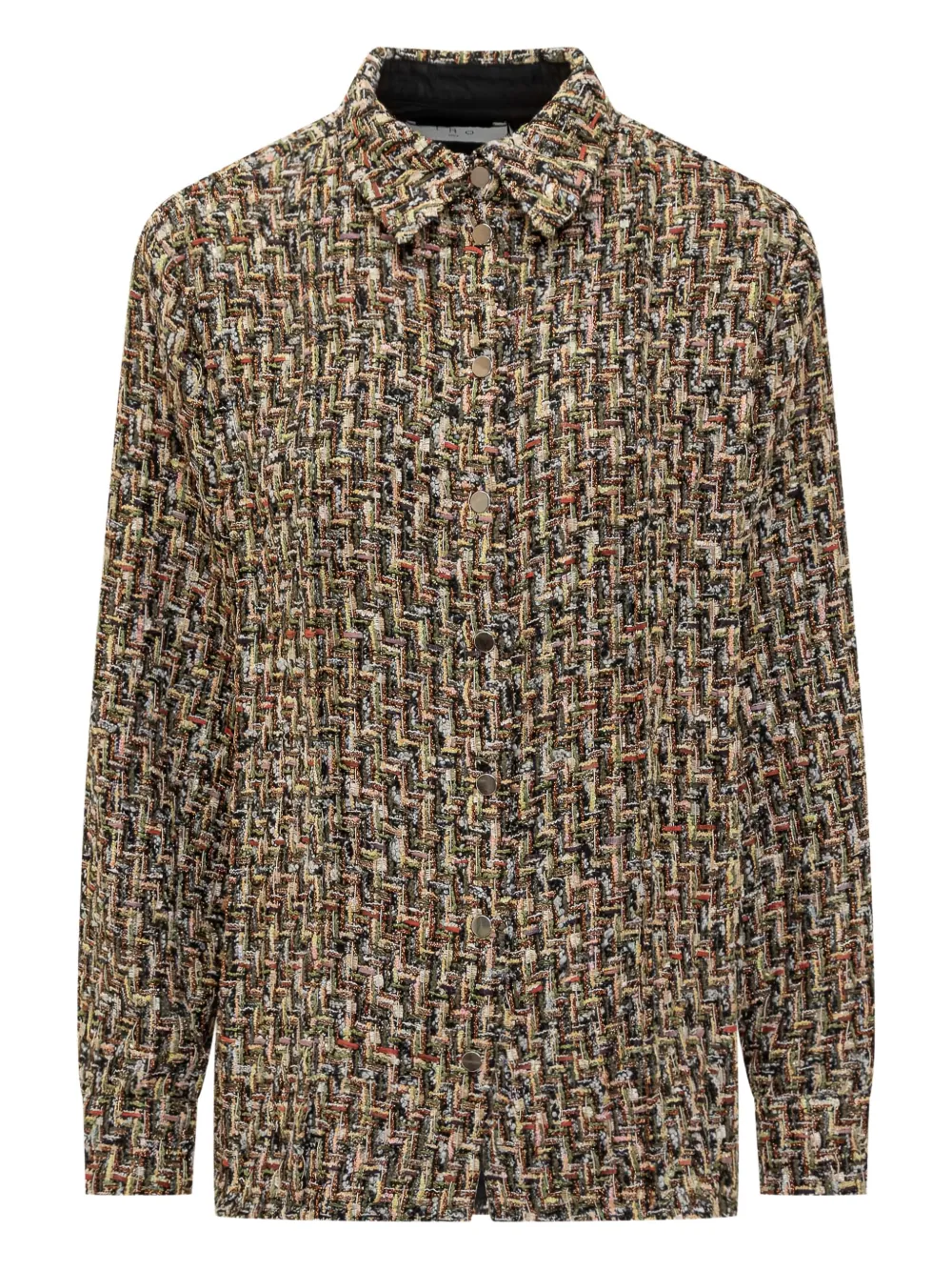 Рубашка из ткани с твидовым эффектом IRO, коричневый
Рубашка из ткани с твидовым эффектом IRO, коричневый