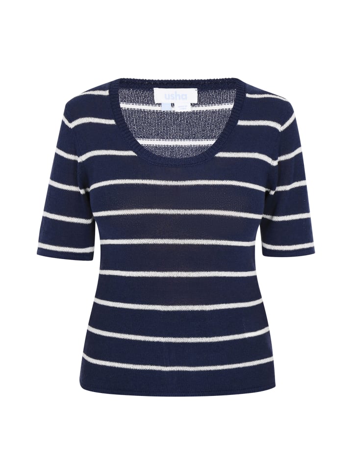 Свитер usha BLUE LABEL, цвет navy white
Свитер usha BLUE LABEL, цвет navy white