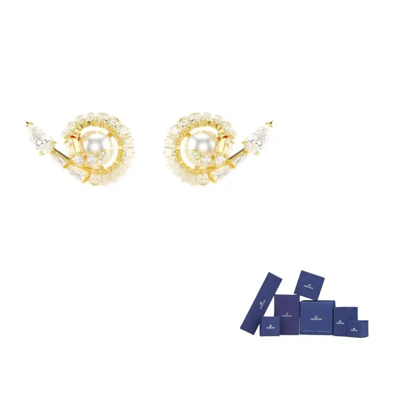 Swarovski Серьги-гвоздики с синтетическим фианитом, женские, gold
Swarovski Серьги-гвоздики с синтетическим фианитом, женские, gold