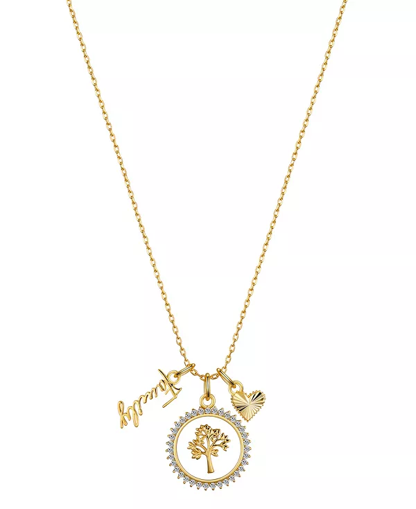 Ожерелье с подвеской в виде генеалогического древа из кубического циркония Unwritten, gold
Ожерелье с подвеской в виде генеалогического древа из кубического циркония Unwritten, gold