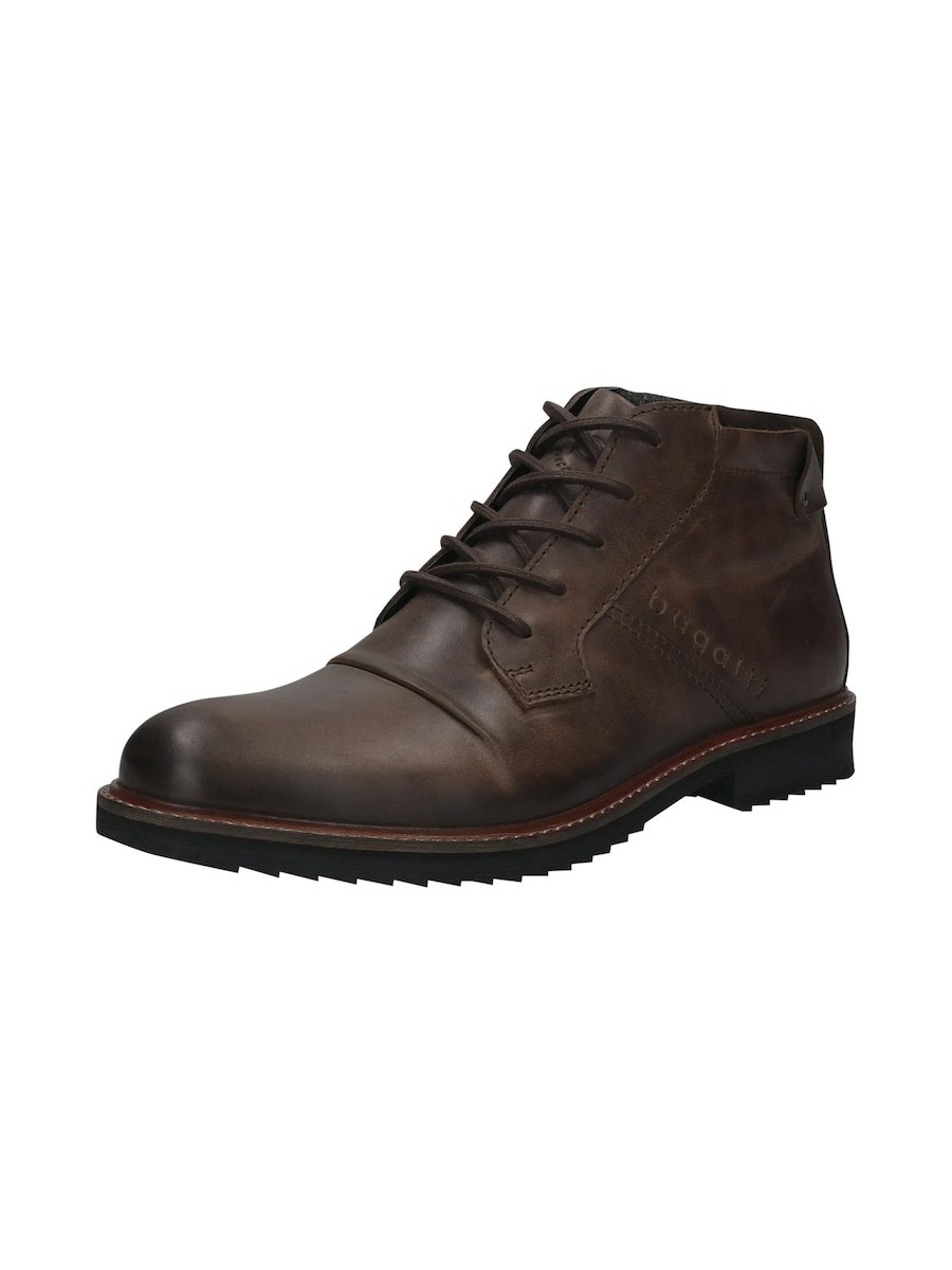 Ботинки на шнуровке bugatti, каштаново-коричневый
Ботинки на шнуровке bugatti, каштаново-коричневый