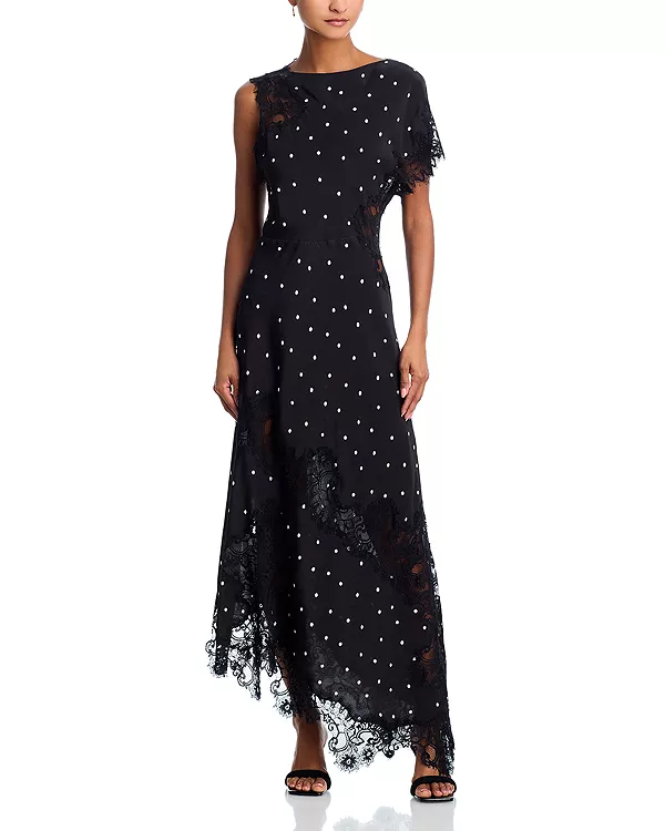 Асимметричное платье Алессии A.L.C., черный
Асимметричное платье Алессии A.L.C., черный