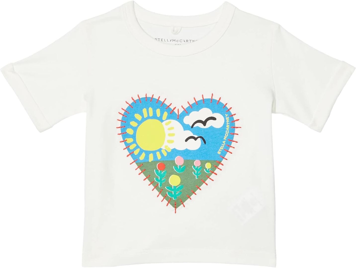 Футболка Stella Mccartney Tee with Heart Patch and Print, белый
Футболка Stella Mccartney Tee with Heart Patch and Print, белый
