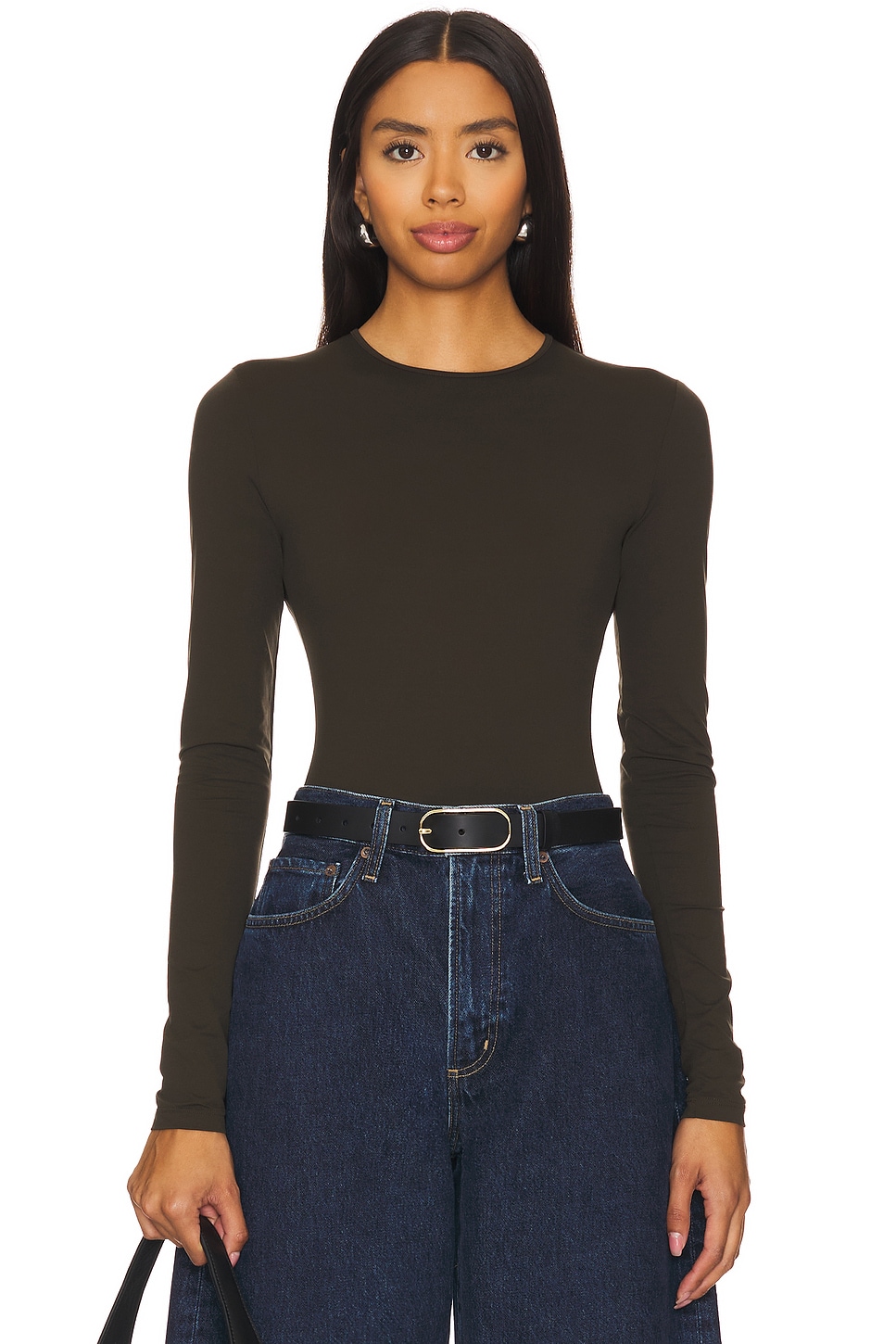 Боди aura с длинными рукавами Agolde, цвет potion
Боди aura с длинными рукавами Agolde, цвет potion