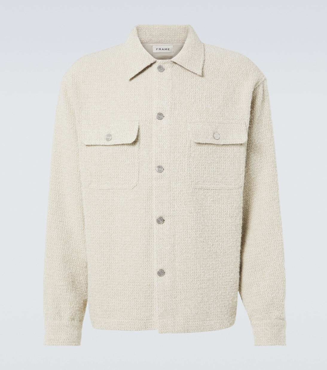 Твидовая рубашка Frame, Dove Tweed
Твидовая рубашка Frame, Dove Tweed