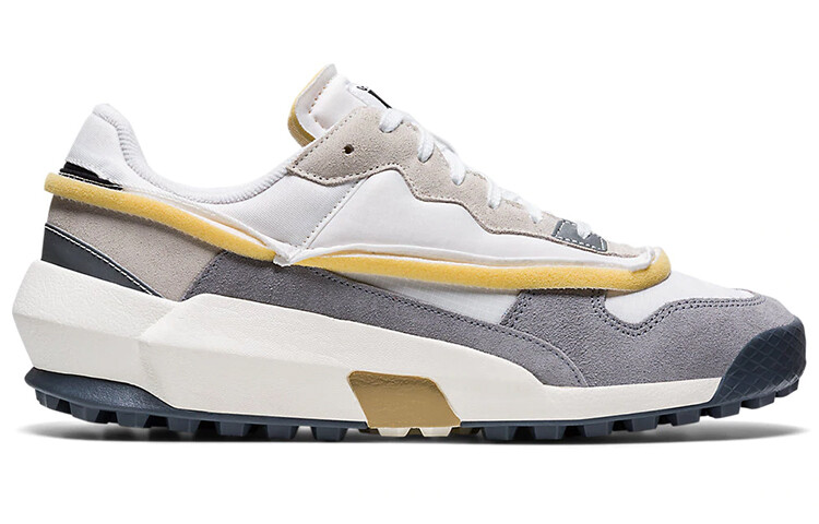 Кроссовки Admix Runner для бега унисекс с низким верхом белого/серого/желтого цвета Onitsuka Tiger
Кроссовки Admix Runner для бега унисекс с низким верхом белого/серого/желтого цвета Onitsuka Tiger