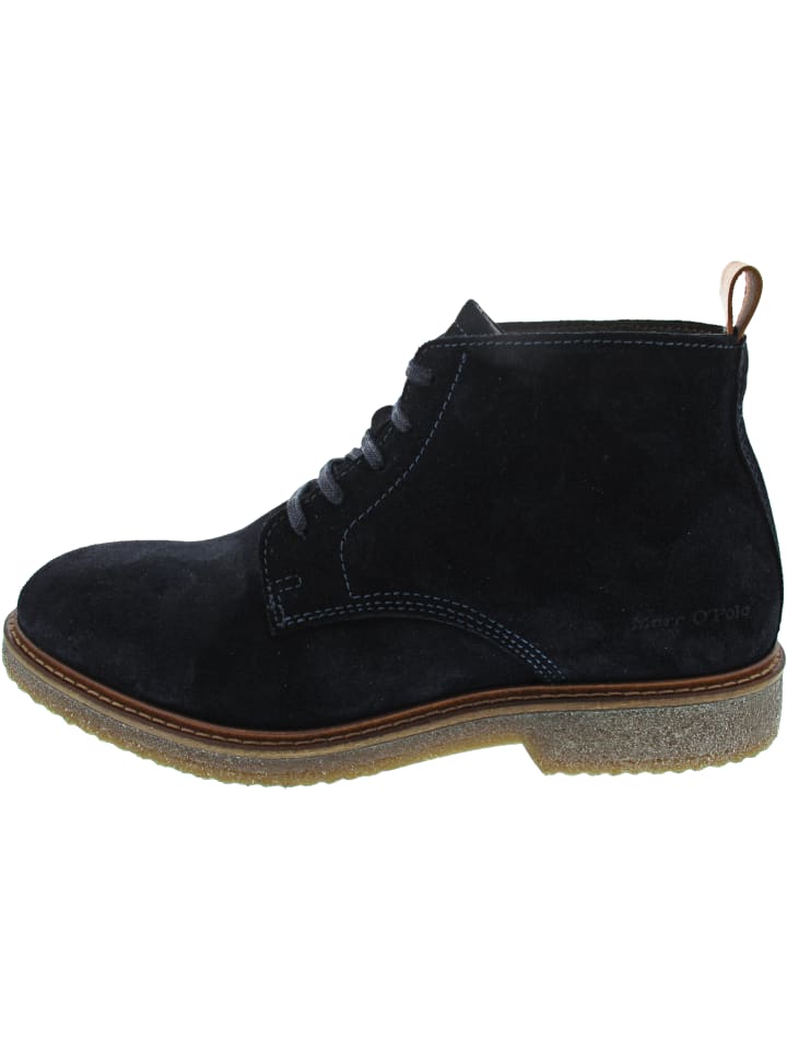 Синие ботинки на шнуровке Marc O'Polo
Синие ботинки на шнуровке Marc O'Polo