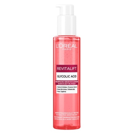 L'Oreal Revitalift Отшелушивающий очищающий гель с гликолевой кислотой 150 мл L'Oréal
L'Oreal Revitalift Отшелушивающий очищающий гель с гликолевой кислотой 150 мл L'Oréal