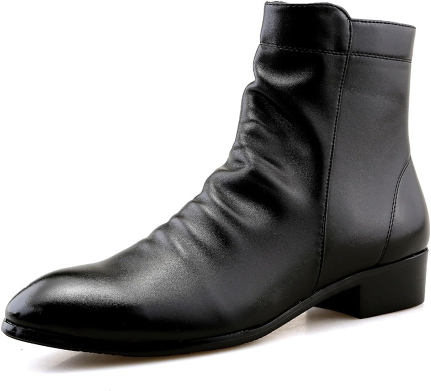 Мужские модные челси с боковой молнией, кожаные, деловые формальные ботинки, повседневные деловые ботинки, мотоциклетные ботинки, грубые с заостренным носком, боевые ботинки для мужчин Generic, черный
Мужские модные челси с боковой молнией, кожаные, деловые формальные ботинки, повседневные деловые ботинки, мотоциклетные ботинки, грубые с заостренным носком, боевые ботинки для мужчин Generic, черный