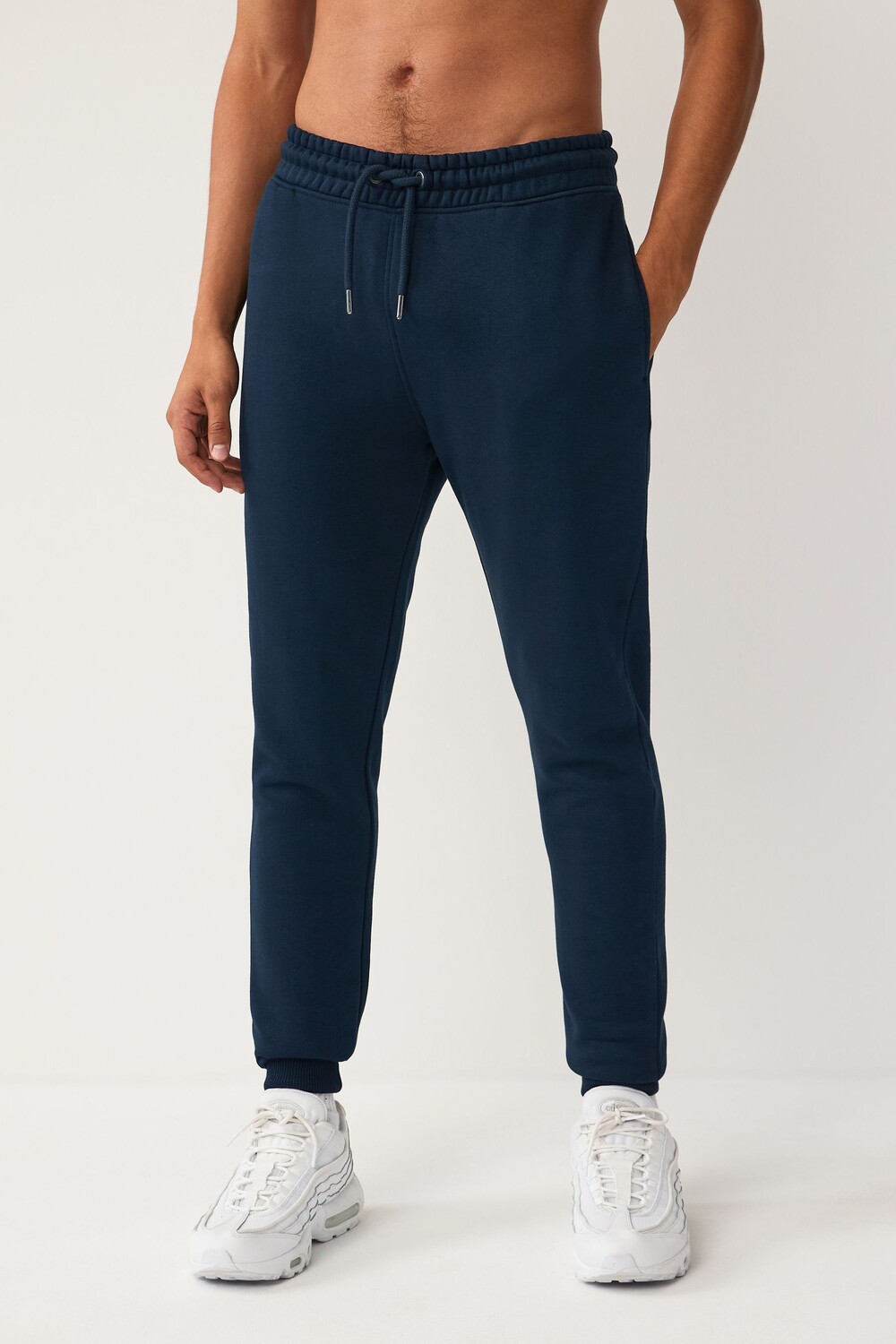 Спортивные брюки из джерси с высоким содержанием хлопка Next, синий
Спортивные брюки из джерси с высоким содержанием хлопка Next, синий