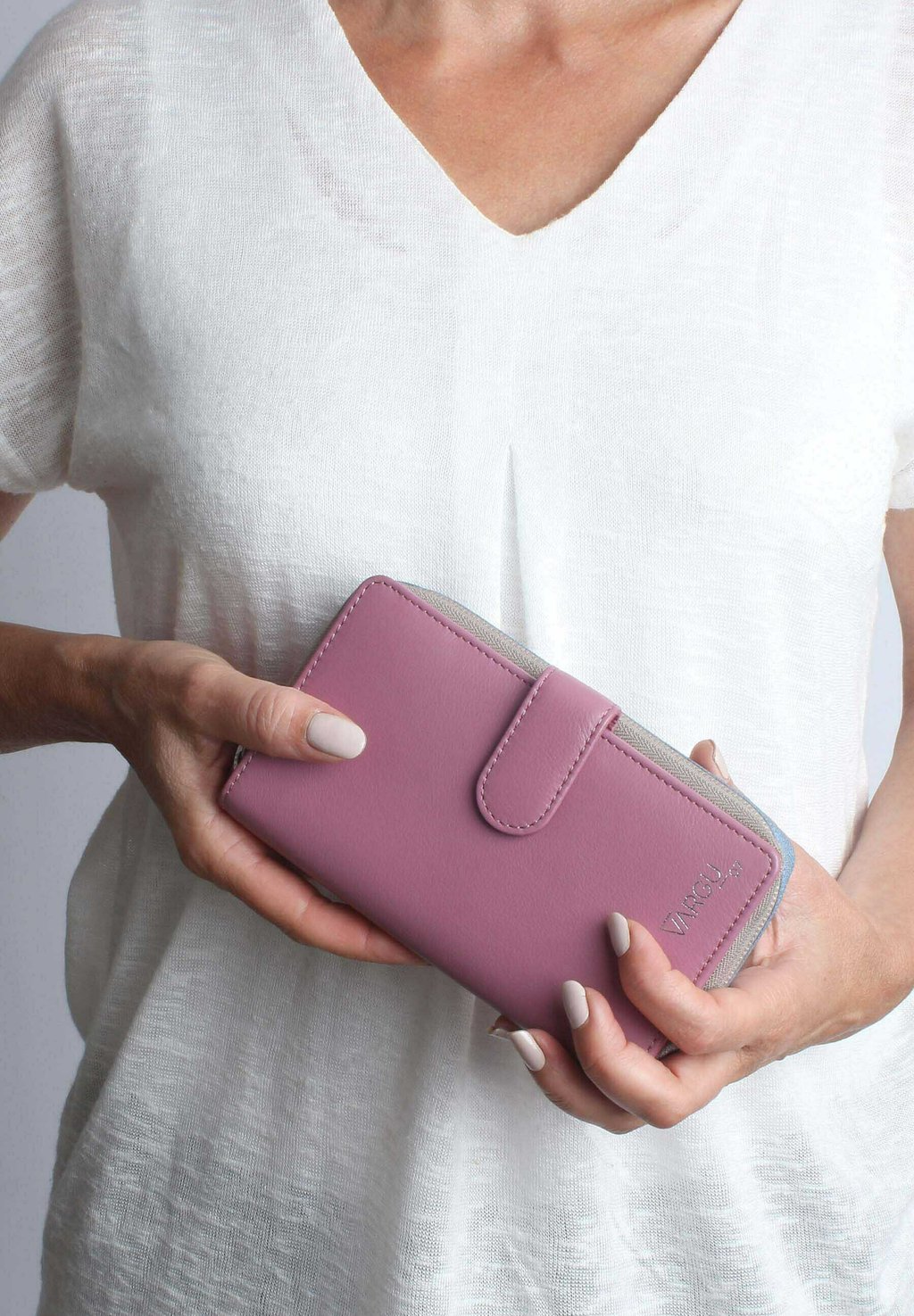 Кошелек SABA 1-A Vargu, лиловый 
Кошелек SABA 1-A Vargu, лиловый