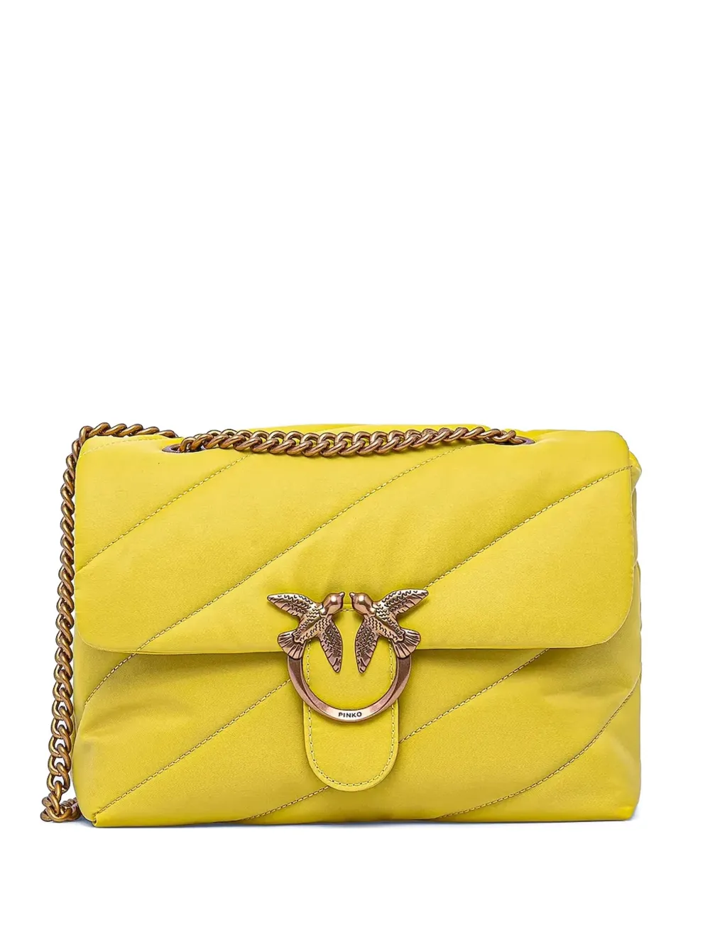 Сумка через плечо Love PINKO, желтый 
Сумка через плечо Love PINKO, желтый