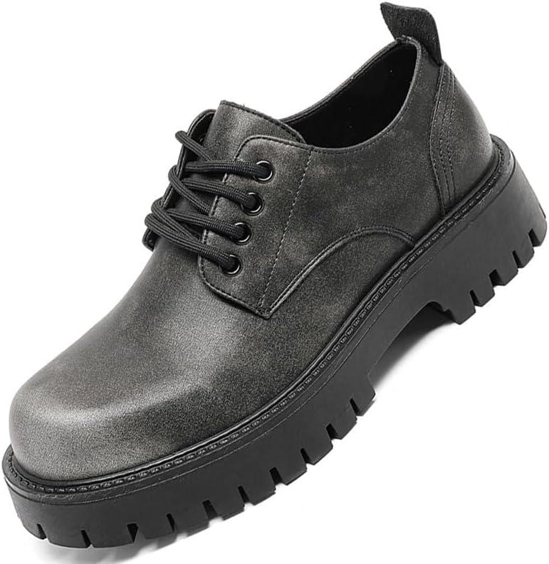 Мужские массивные двухцветные туфли с носком, деловые оксфорды на платформе для мужчин, увеличивающие рост, повседневные дерби Gezykao, Silver(with Height-increasing Insoles)
Мужские массивные двухцветные туфли с носком, деловые оксфорды на платформе для мужчин, увеличивающие рост, повседневные дерби Gezykao, Silver(with Height-increasing Insoles)