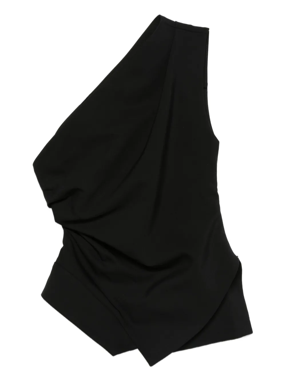 Топ на одно плечо Róhe, черный 
Топ на одно плечо Róhe, черный