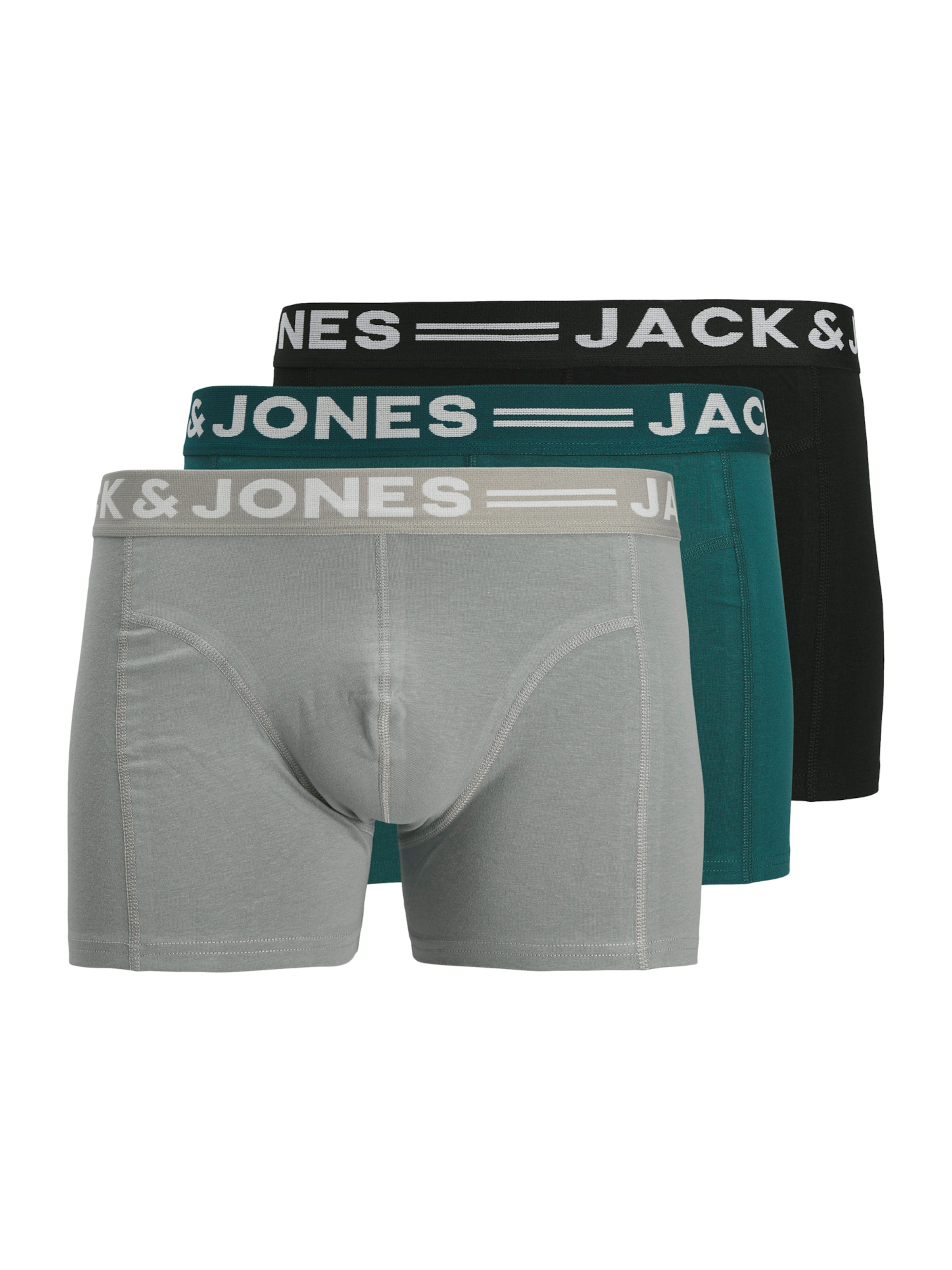 JACK & JONES Боксеры 'JJSense' в цветах Smoke Blue, Fir, Black
JACK & JONES Боксеры 'JJSense' в цветах Smoke Blue, Fir, Black