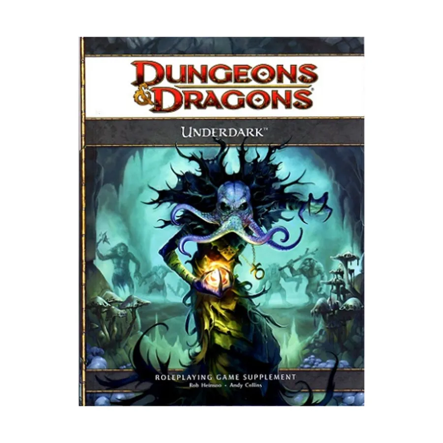 Underdark, Dungeons & Dragons (4th Edition) - Sourcebooks & Supplements, твердый переплет
Underdark, Dungeons & Dragons (4th Edition) - Sourcebooks & Supplements, твердый переплет