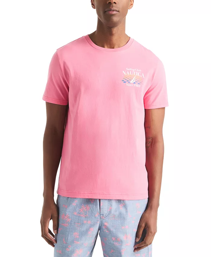 Мужская футболка Sailing Club классического кроя с принтом Nautica, розовый
Мужская футболка Sailing Club классического кроя с принтом Nautica, розовый