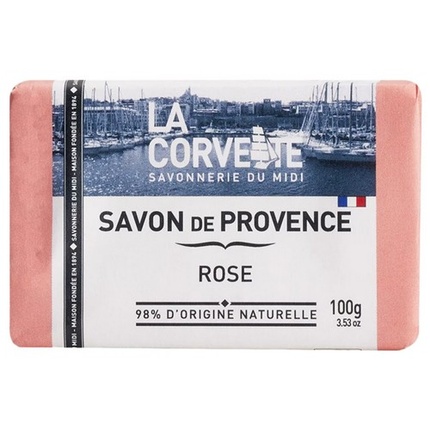 Мыло La Corvette розового цвета Provence Pink 100 г - очень мягкое мыло из 100% натуральных ингредиентов Markenlos
Мыло La Corvette розового цвета Provence Pink 100 г - очень мягкое мыло из 100% натуральных ингредиентов Markenlos