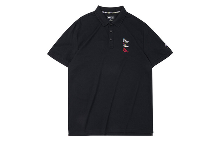 Рубашка поло мужская черная Lining, черный
Рубашка поло мужская черная Lining, черный