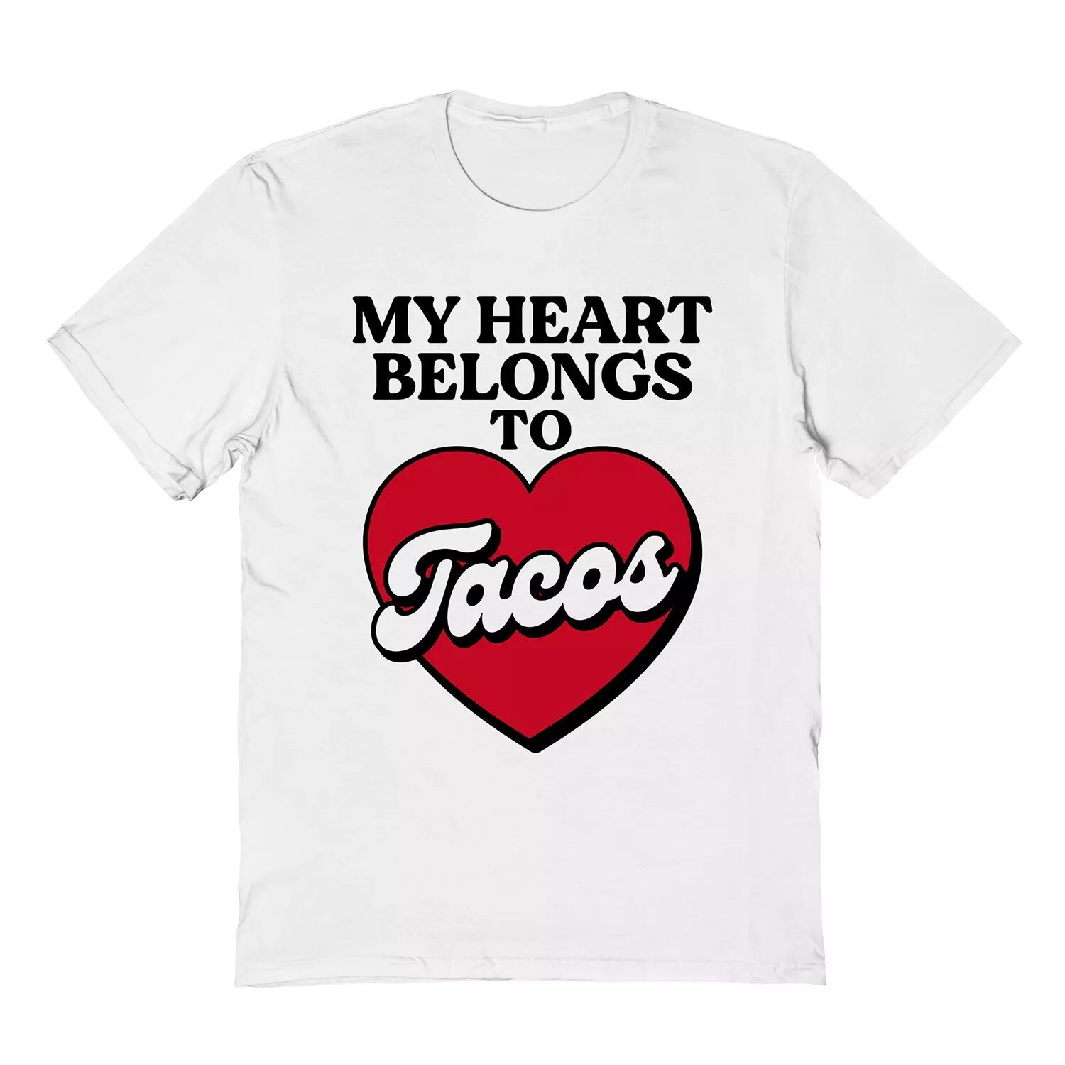 Мужская футболка My Heart Belongs Tacos COLAB89 by Threadless
Мужская футболка My Heart Belongs Tacos COLAB89 by Threadless