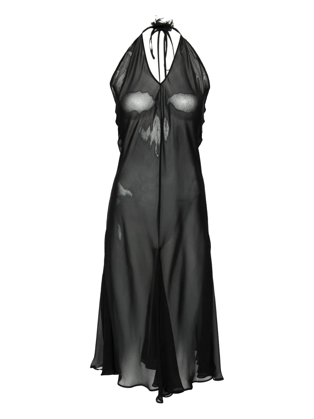 Платье Papillon с вырезом халтер Kiki de Montparnasse, черный
Платье Papillon с вырезом халтер Kiki de Montparnasse, черный