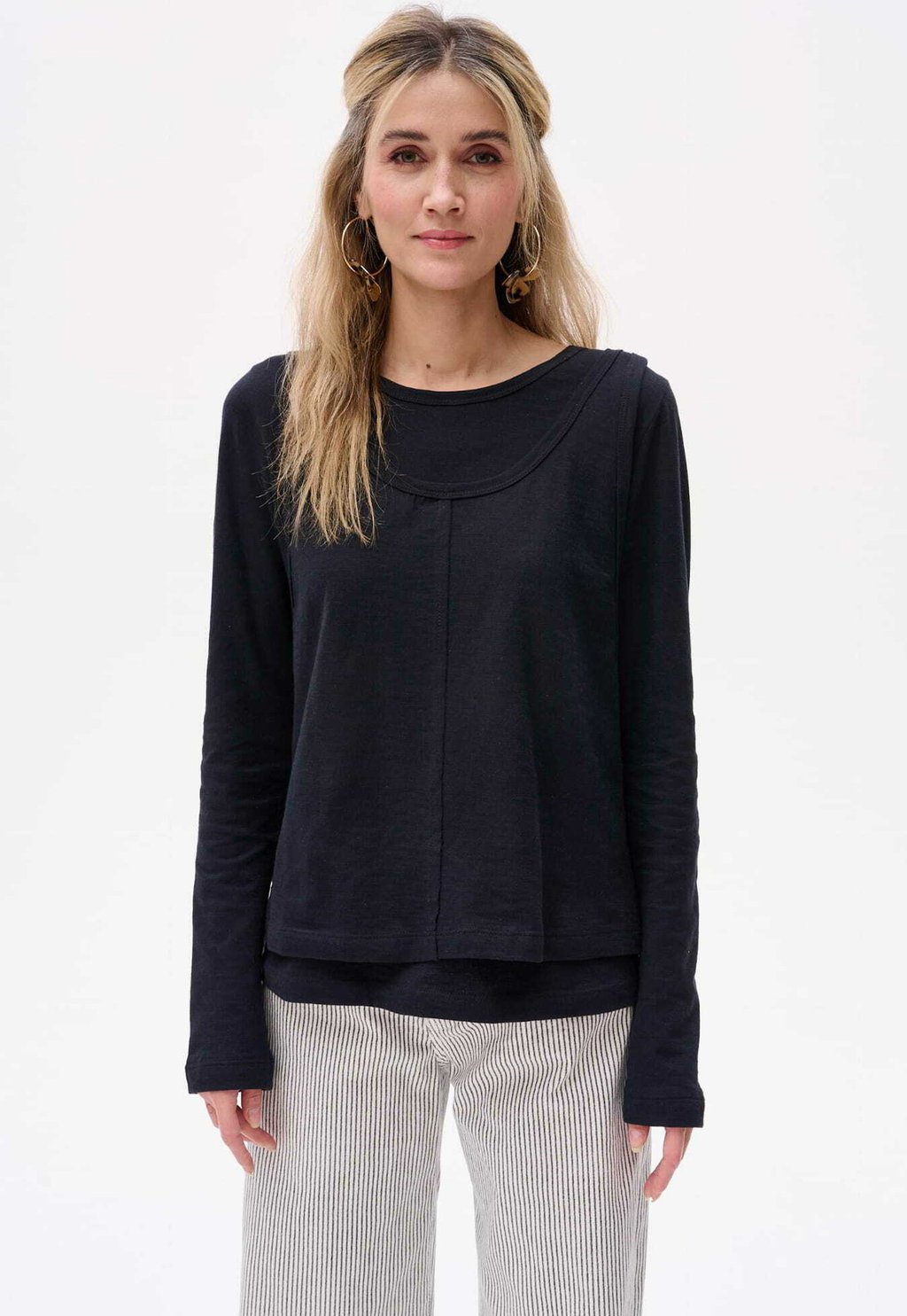 Топ с длинными рукавами KLARISA blue shadow, черный
Топ с длинными рукавами KLARISA blue shadow, черный