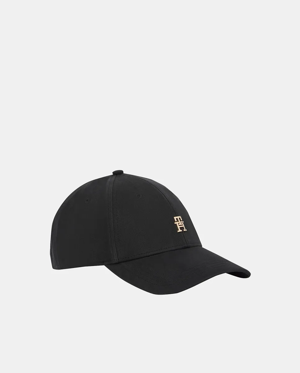 Женская хлопковая бейсболка органического черного цвета с металлическим логотипом Tommy Hilfiger, черный
Женская хлопковая бейсболка органического черного цвета с металлическим логотипом Tommy Hilfiger, черный
