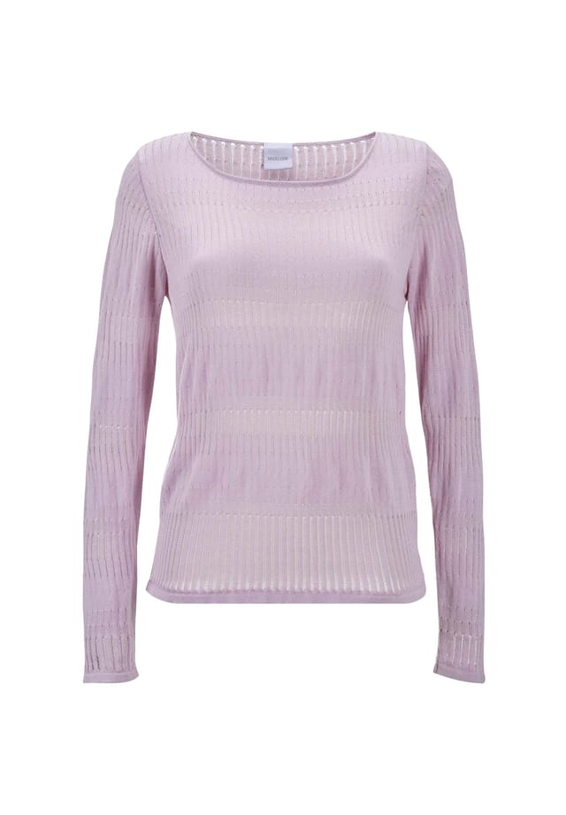 Круглый свитер с узором микс Madeleine, розовый
Круглый свитер с узором микс Madeleine, розовый