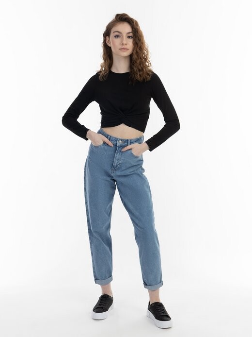 Топ с длинными рукавами Mymo, черный
Топ с длинными рукавами Mymo, черный