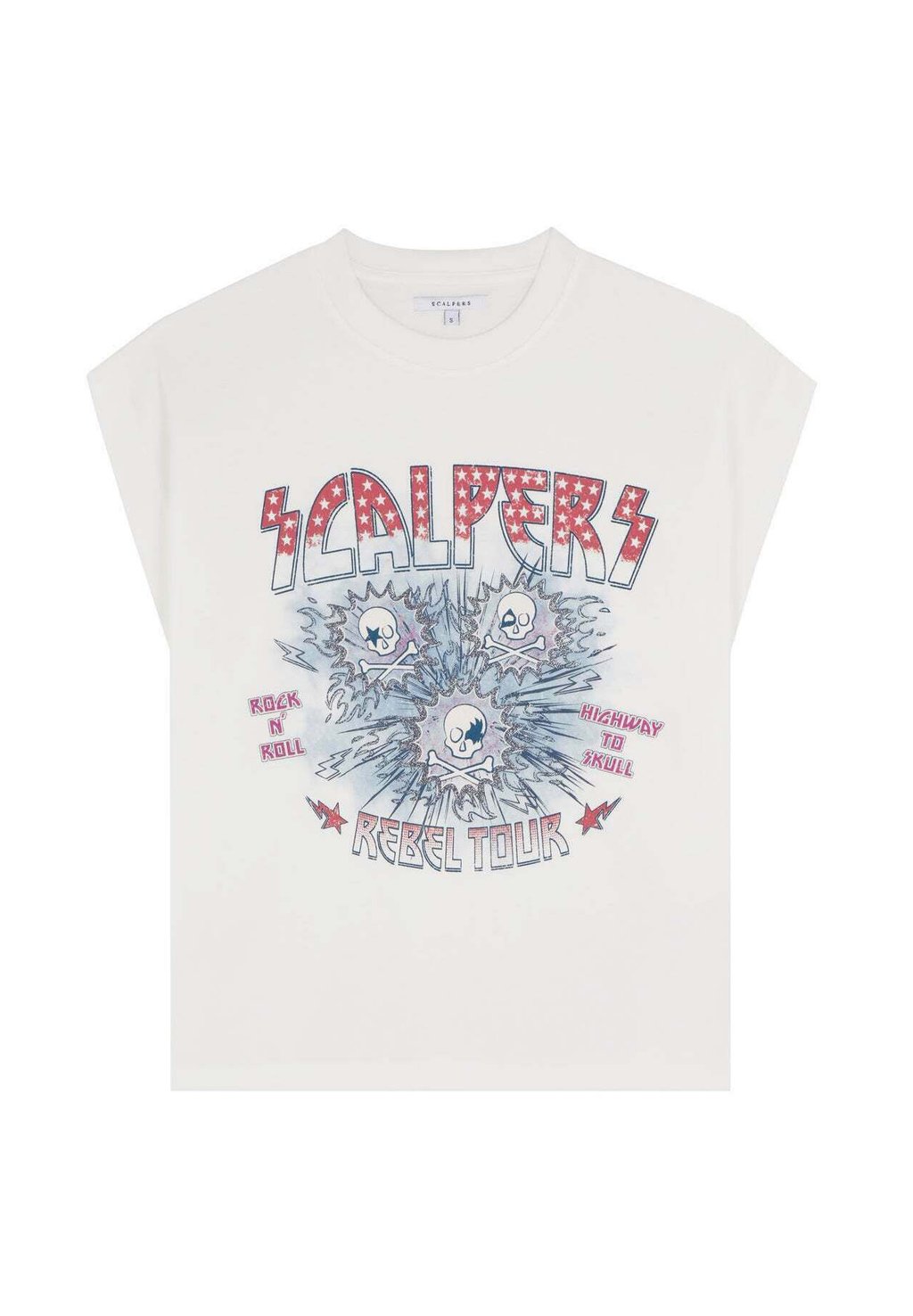 Футболка с принтом KISS SKULL Scalpers, кремовый
Футболка с принтом KISS SKULL Scalpers, кремовый