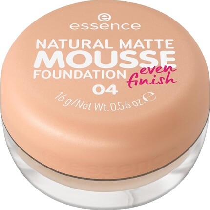 Essence Natural Matte Mousse Foundation 15g 04 Cool Ivory
Essence Natural Matte Mousse Foundation 15g 04 Cool Ivory