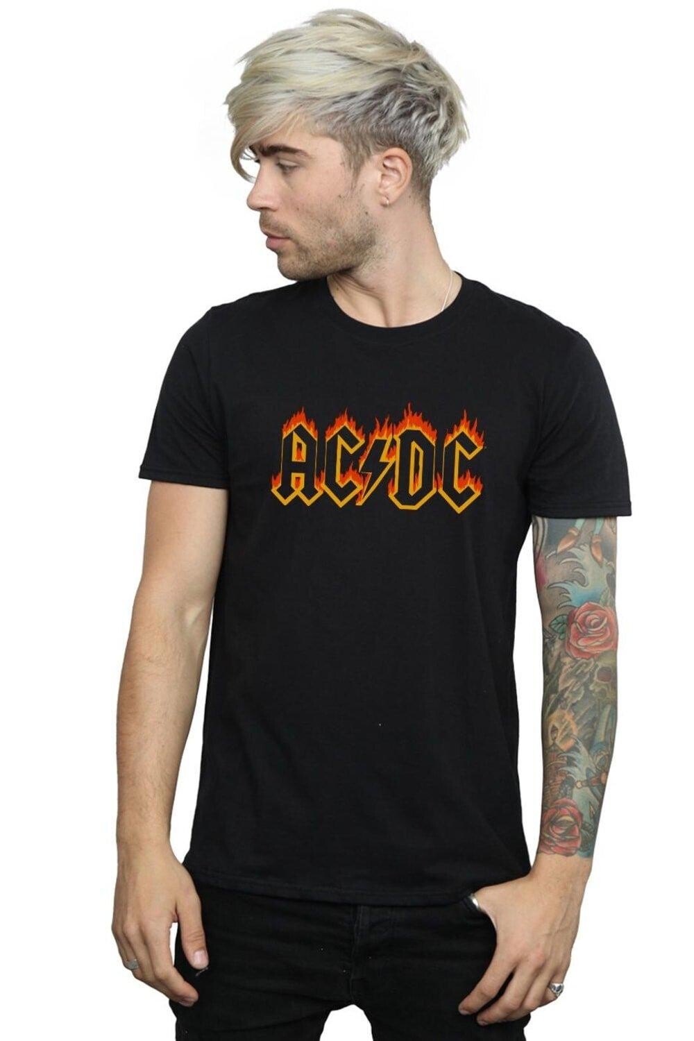 футболка с логотипом Flames AC/DC, черный
футболка с логотипом Flames AC/DC, черный