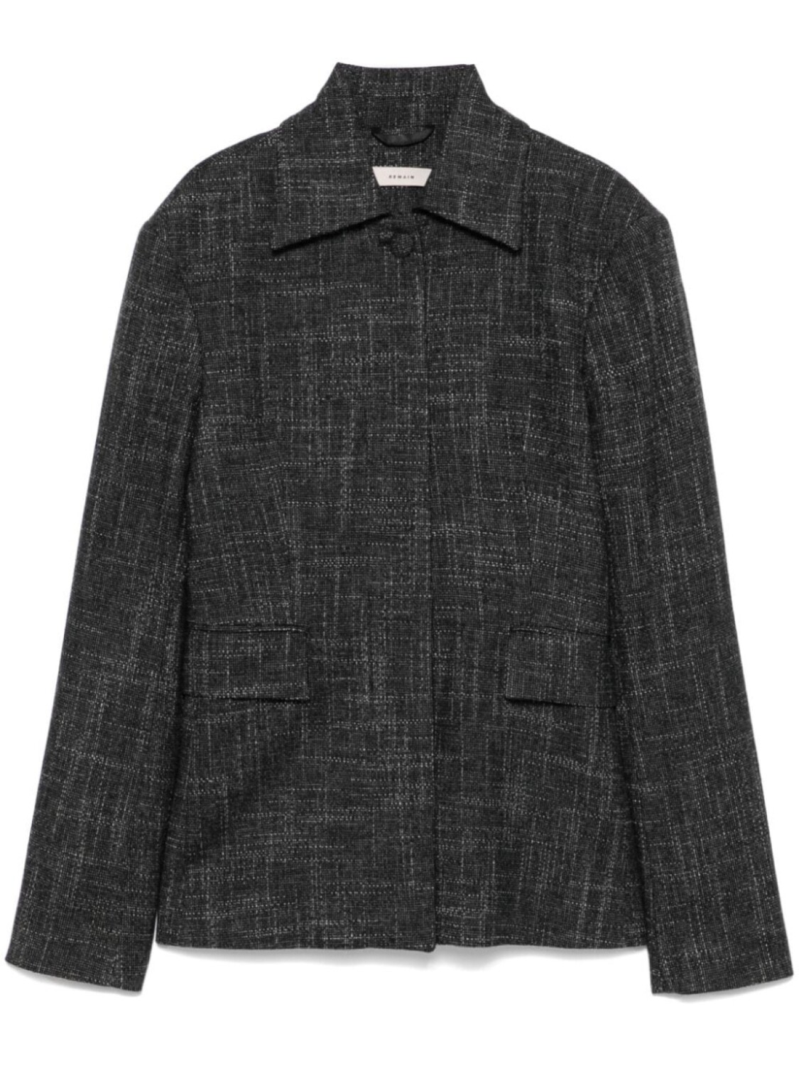 Меланжевый блейзер REMAIN, черный
Меланжевый блейзер REMAIN, черный