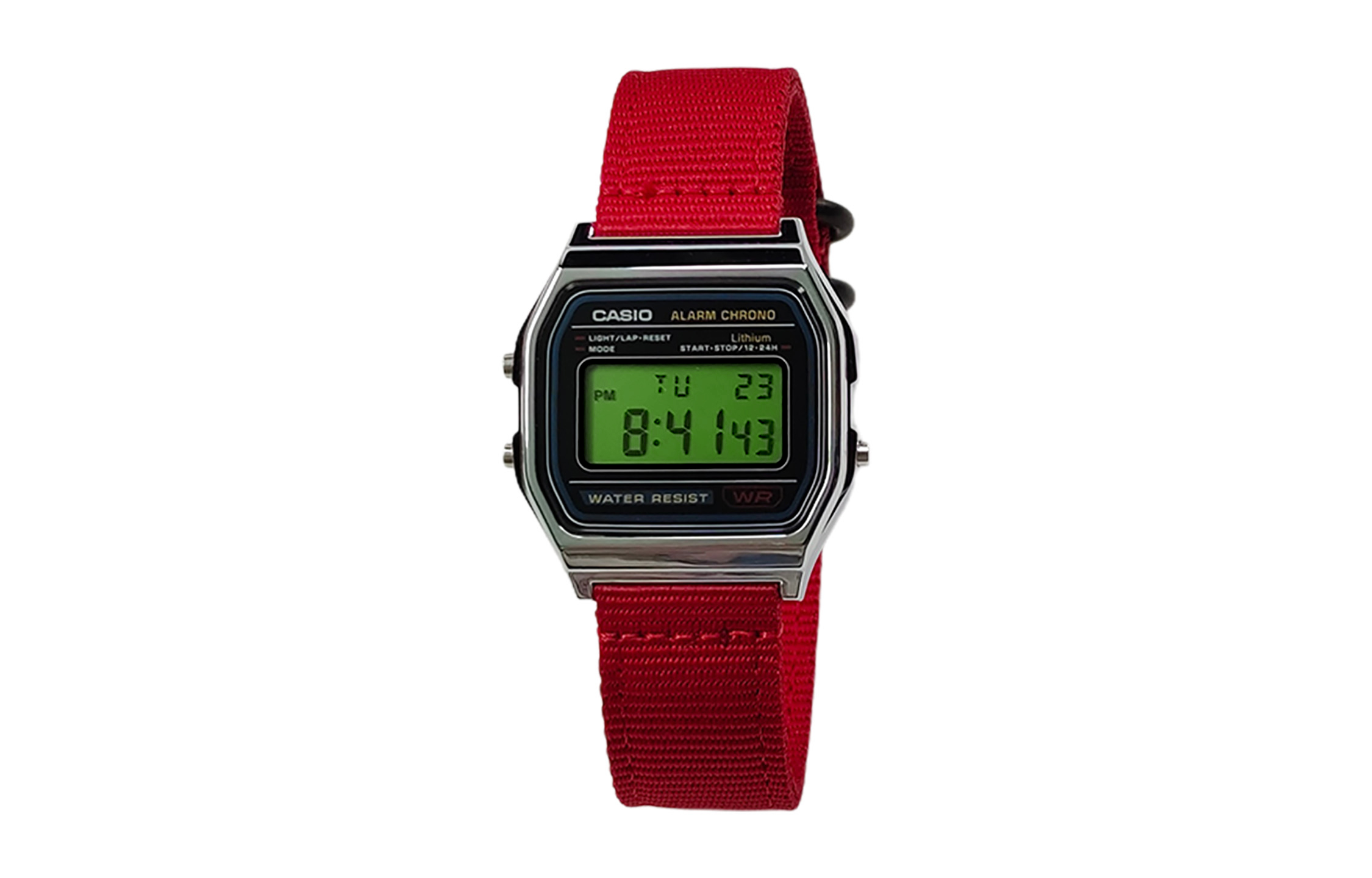 Casio Часы Retrofit Series с кварцевым механизмом, нейлоновым ремешком, унисекс, черный циферблат
Casio Часы Retrofit Series с кварцевым механизмом, нейлоновым ремешком, унисекс, черный циферблат