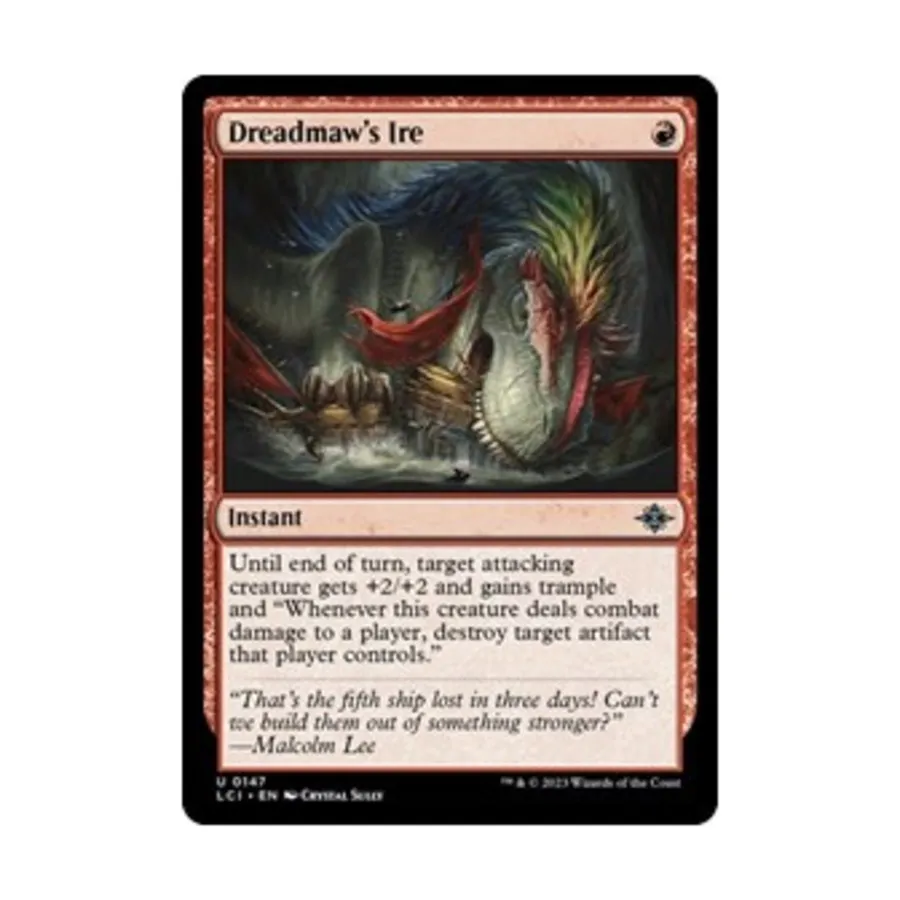 CCG Гнев Ужасной Пасти (U), MTG - The Lost Caverns of Ixalan
CCG Гнев Ужасной Пасти (U), MTG - The Lost Caverns of Ixalan