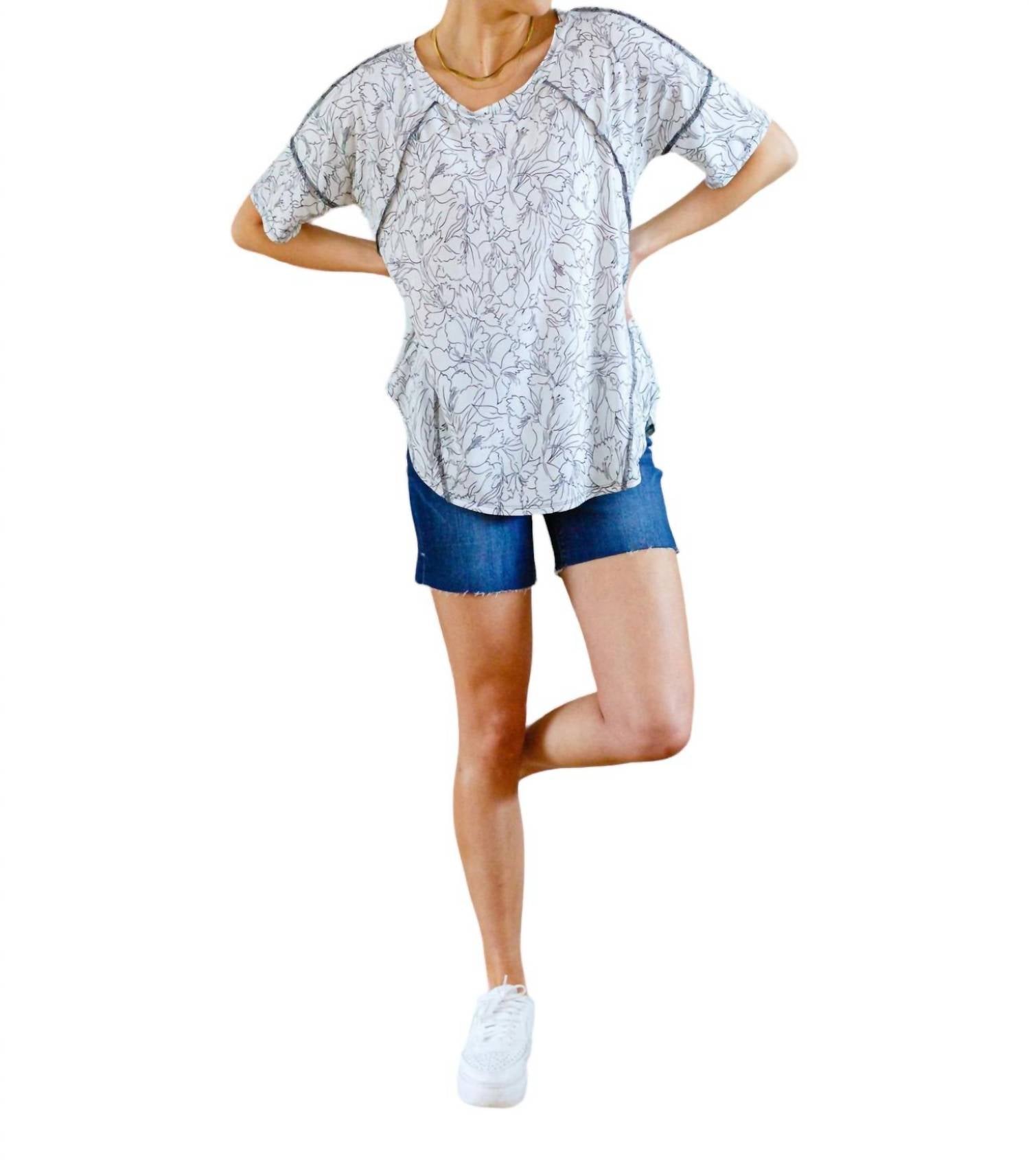 Топ Endless Joy Floral в белом цвете Sew In Love
Топ Endless Joy Floral в белом цвете Sew In Love