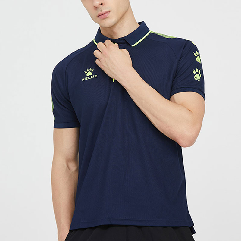 Мужская поло KELME, темно-синий/желтый
Мужская поло KELME, темно-синий/желтый
