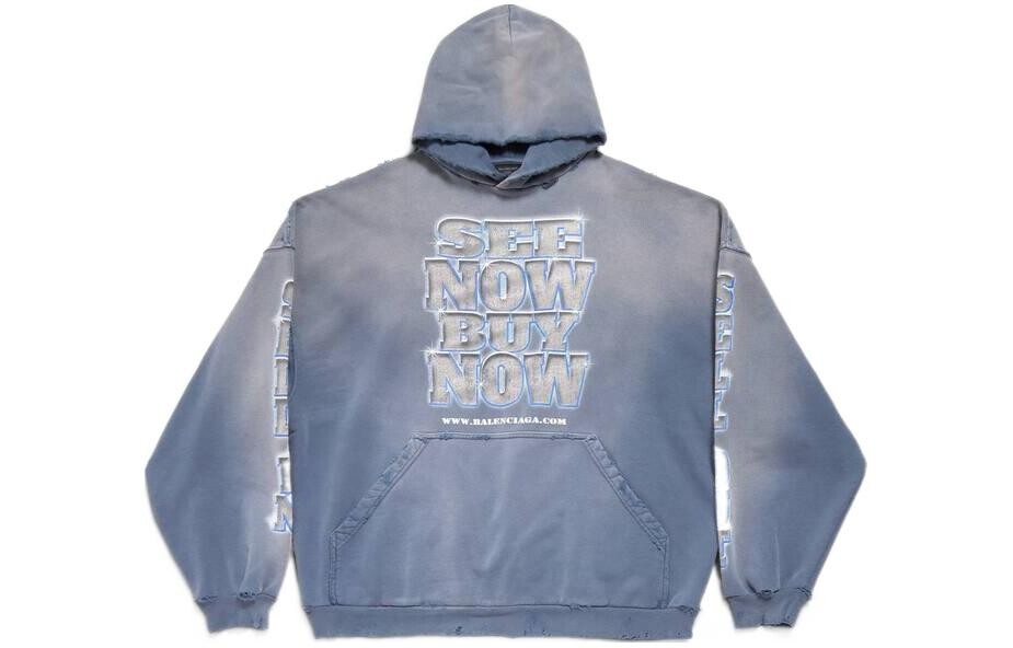 Толстовка унисекс Balenciaga, синий
Толстовка унисекс Balenciaga, синий