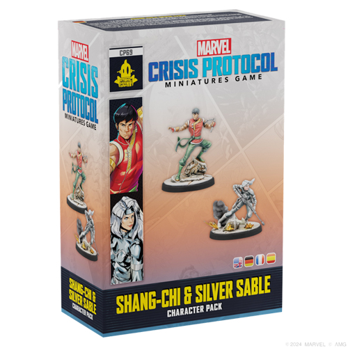 Настольная игра Shang Chi & Silver Sable: Marvel Crisis Protocol 
Настольная игра Shang Chi & Silver Sable: Marvel Crisis Protocol